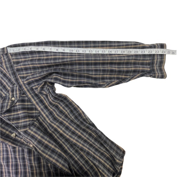 Carhartt Mens 2XL Shirt Plaid-Heavy Woven Flannel Button-Front Flap-Pockets - Picture 7 of 9